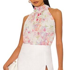 1.‎ State Floral Halter Blouse